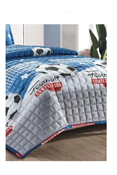 Moon 3-Piece Compressed Bed Quilt Set with Children's Drawings