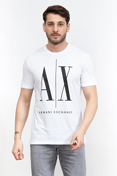 Armani Exchange Erkek Bisiklet Yaka T-Shirt