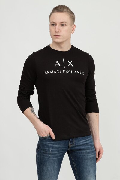 Armani Exchange Erkek Bisiklet Yaka T-Shirt