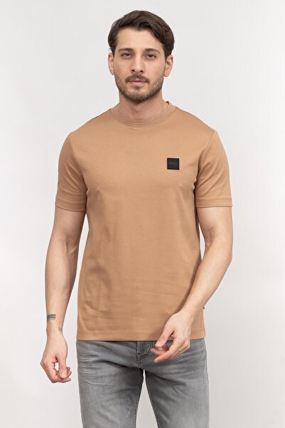 BOSS Erkek Bisiklet Yaka T-Shirt
