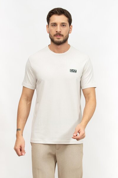 EA7 Erkek Bisiklet Yaka T-Shirt