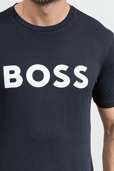 Hugo Boss Ανδρικό μπλουζάκι με λαιμόκοψη Boss Thinking