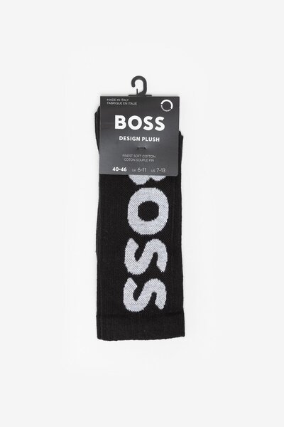 BOSS Rib Logo Erkek Tekli Çorap