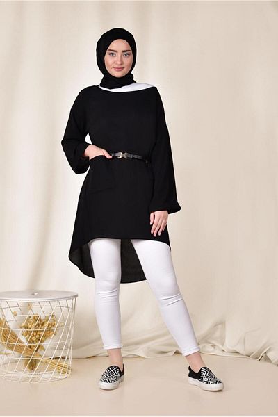 Alvina Casual Tunic 4110 - Pocket Design
