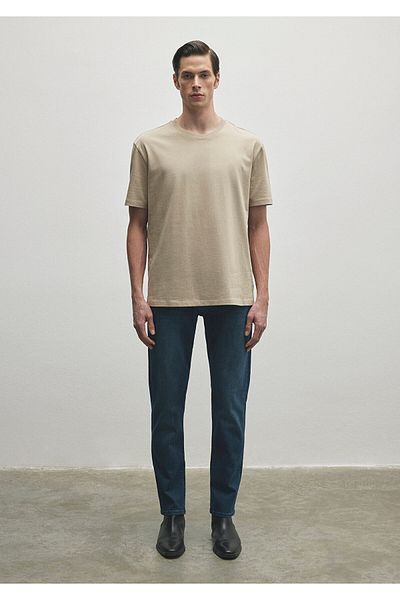 Mavi Καφέ Basic T-Shirt Loose Fit / Loose Relaxed Fit 0611596 -70319