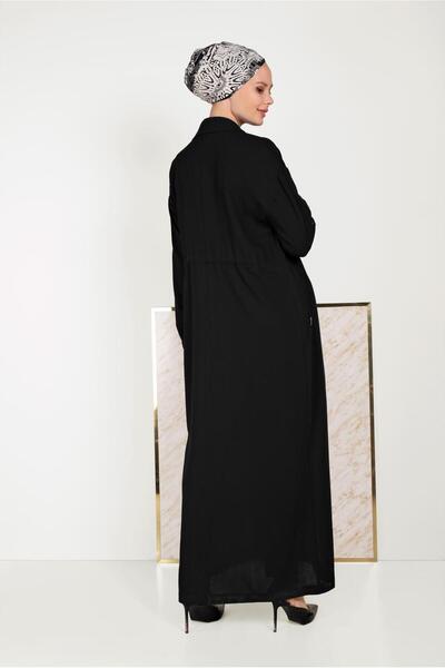 Alvina Men's Collar Zippered Rubbered Cover 10164