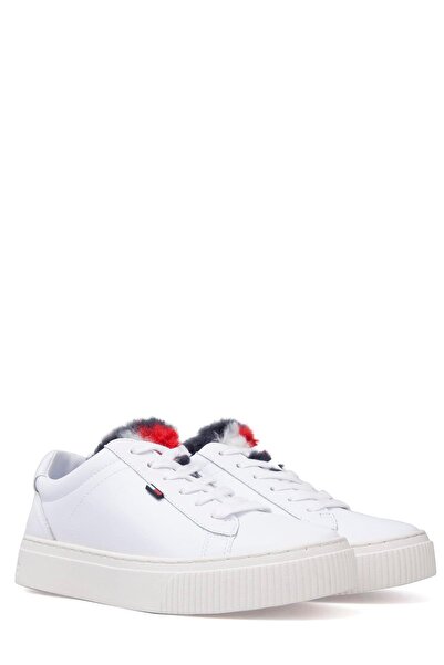 Tommy Hilfiger Beyaz Kadın Sneaker 18KEN0EN00377-CK100