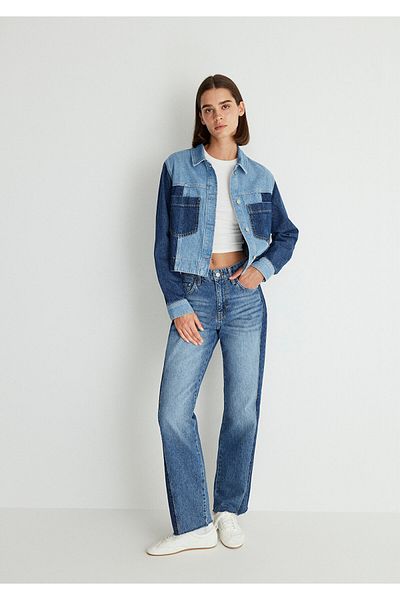 Mavi Pantaloni de jeans albaștri reciclati Savannah 1010616 -87976
