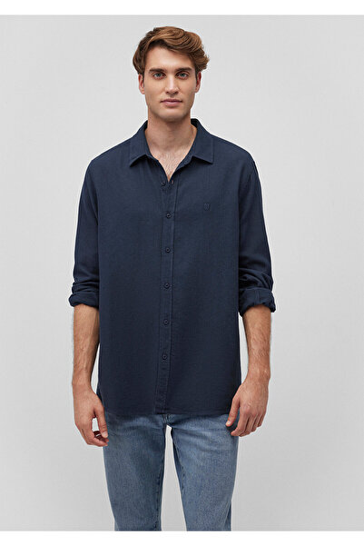 Mavi Lacivert Gömlek Slim Fit / Dar Kesim 0211190-70490