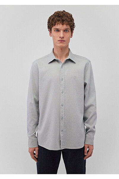 Mavi Gri Gömlek Slim Fit / Dar Kesim 0211091-70802