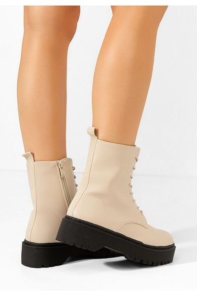 B T Shoes Bocanci damă Marquetta V2 bej