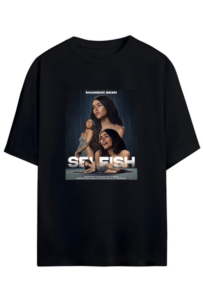 MAGORS Posebna unisex majica za obožavače Madison Beer Pamuk