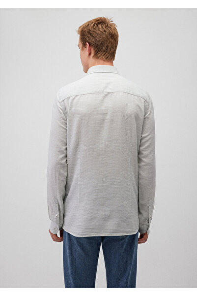 Mavi Šedá vypasovaná košile - vypasovaný střih 020579 -70120