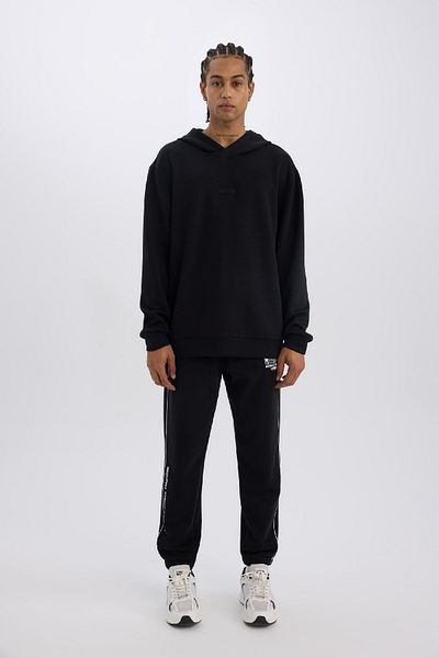 DeFacto Φούτερ NBA Wordmark Fit Thick Jogger με τσέπες και ελαστικά πόδια 3200217