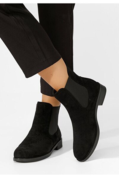 B T Shoes Ghete dama negre Zelmira