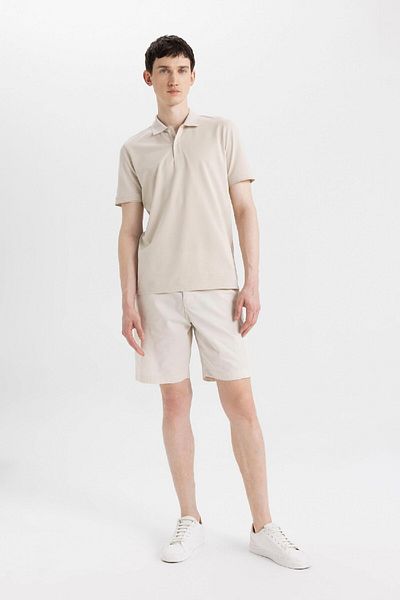 DeFacto Gabardine-Bermudashorts mit normaler Passform - C7684ax24sm