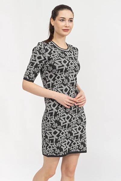 Dkny Logo Intarsia Kadın Elbise