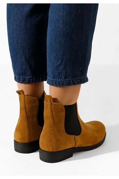 B T Shoes Ghete chelsea dama camel Zelmira