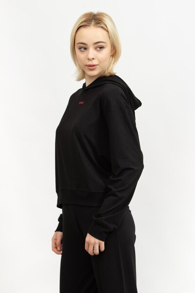 HUGO Kadın Kapüşonlu Sweatshirt