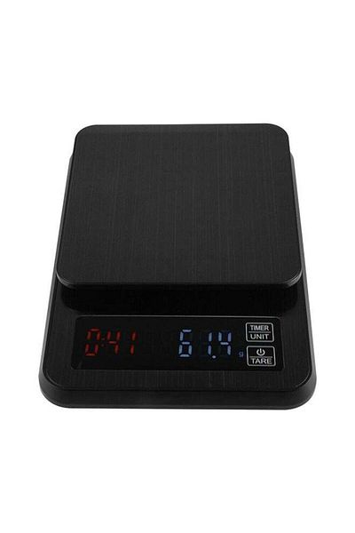 Generic Balight Electronic Digital Weighing Scale Black 18centimeter