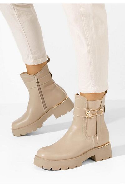 B T Shoes Ghete dama Latashia V2 kaki