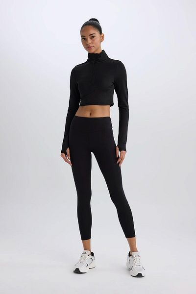DeFacto Fit Waist Hugging Athlete Leggings B4590Ax24Wn