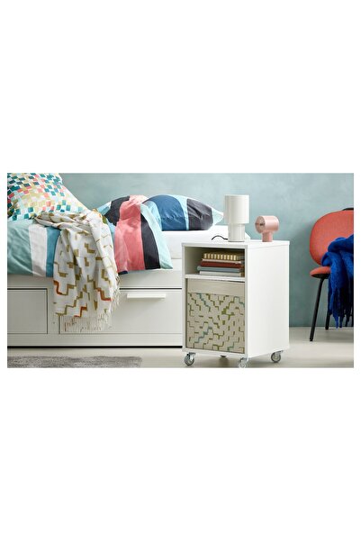 IKEA SPETSBOJ Table lamp, dimmable/white, 22 cm