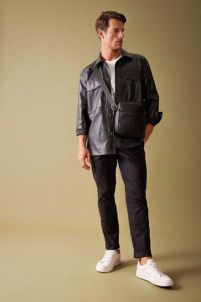 DeFacto Παντελόνι Gabardine Tailored - Τσέπες, Διπλό πόδι, Regular Fit A5115ax23au