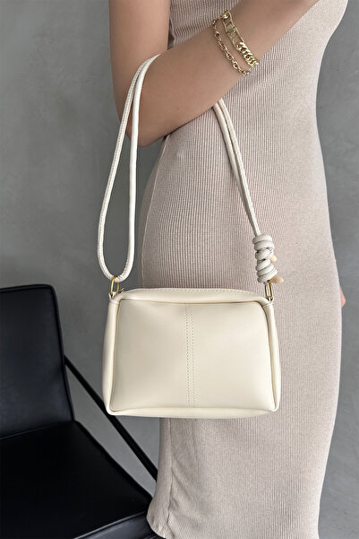 EYYE Екрю Штучна шкіра Жіноча сумка