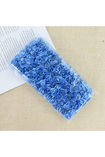 Choice 144 قطعة F13 144 قطعة 2 سم باقة ورد ورقية صغيرة صناعية لتزيين حفلات الزفاف المنزلية DIY Wrate
