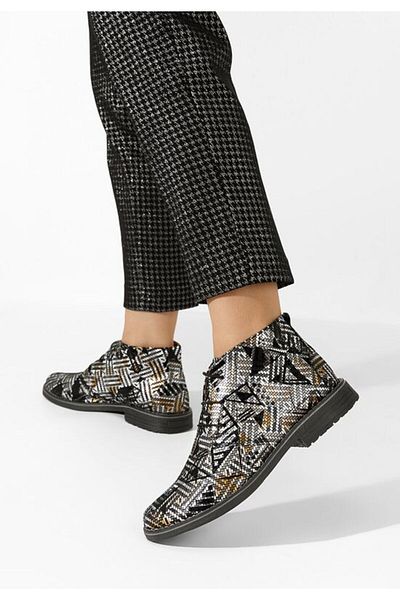 B T Shoes Women's leather boots Kalisa V3 multicolor