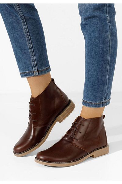 B T Shoes Ghete dama piele Kalisa maro