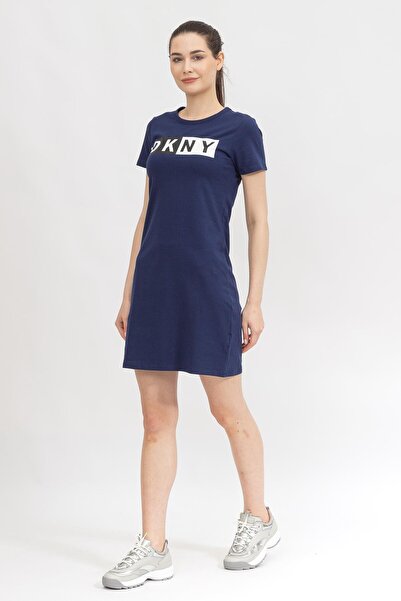 Dkny Two Tone Logo Kadın Elbise