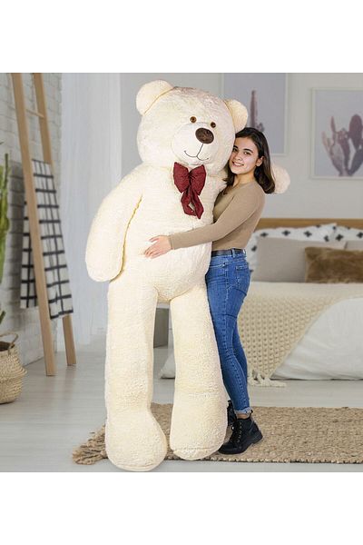 Bora Toys دمية دب عملاقة مقاس 200 سم (محلي 100%)