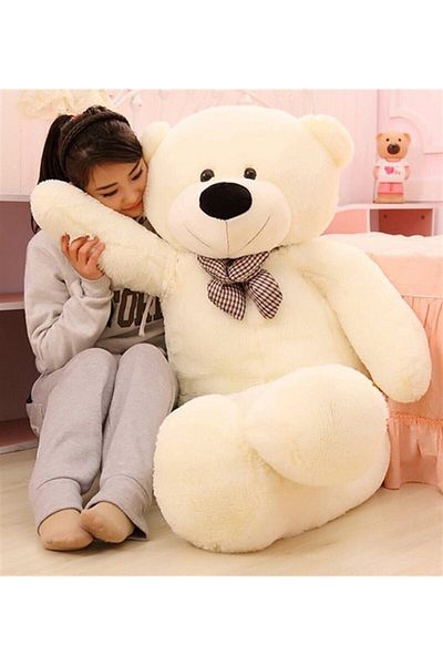 Özgüner Oyuncak 130 cm Wide Big Teddy Bear with Bow Tie