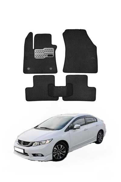 MATPAS Honda Civic Fb7 Kasa Uyumlu Akıllı Paspas Araca Özel Oto Paspas Araba ...