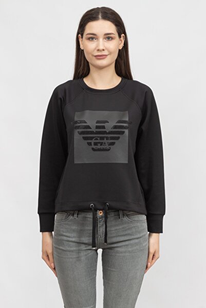 Emporio Armani Kadın Bisiklet Yaka Sweatshirt