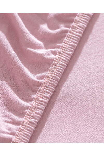 Madame Coco Valeria Bettlaken, Kingsize, 100 % Baumwolle, elastisch, gekämmt, Altrosa