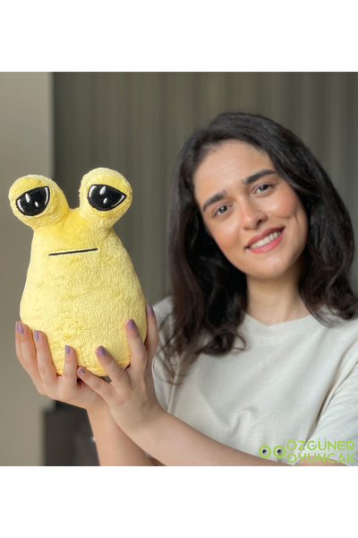 ÖZGÜNER Pababo Hediye Kutulu Poe 22 Cm Uzaylı Oyuncak