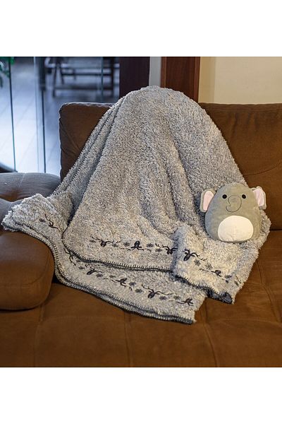Özgüner Oyuncak Pabtex Printed Single Wellsoft, Plush Tv Blanket 110X150 cm