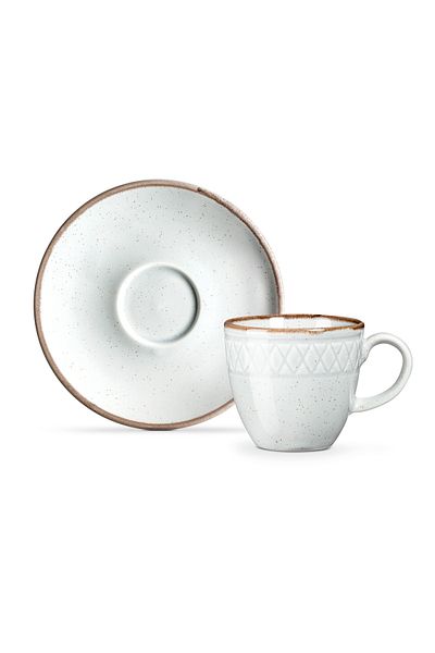 Madame Coco Antikes 12-teiliges Kaffeetassen-Set