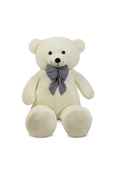 Özgüner Oyuncak 120 Big Size Plush Bear Soft and Bow Tie