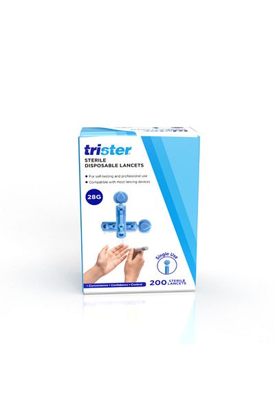 trister Sterile Disposable LanceTS 28G 200 LanceTS