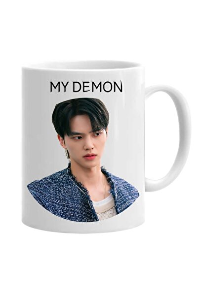 OEM Εξατομικευμένη λευκή κούπα My Demon Kdrama, INOVATIX®. 330 ml