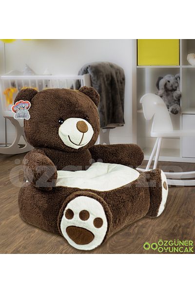 ÖZGÜNER Plush Lined Bear Baby Child Seat