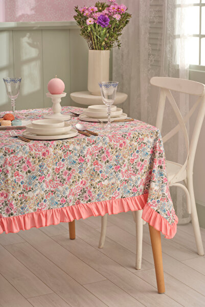 Karaca Home Alice Carefree Table Cloth 150X220 cm Pink
