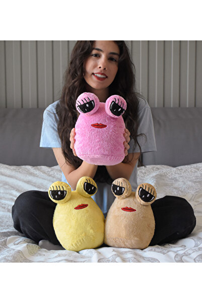 Özgüner Oyuncak Pou Alien Plush: Soft and Cute Space Friend