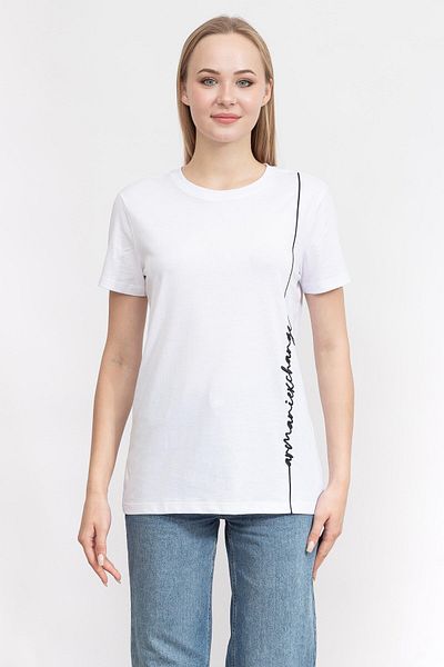 Armani Exchange Γυναικείο T-shirt με λαιμόκοψη