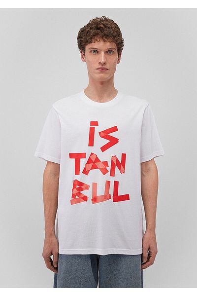 Mavi Istanbul White T-shirt - Regular Fit, 0612454 -620