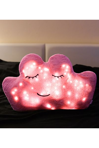 Özgüner Oyuncak Cloud Pillow with Led, Stylish and Beautiful Pillow Model for Decor